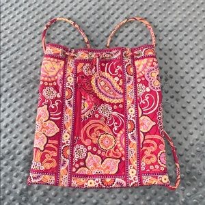 Vera Bradley Raspberry Fizz Drawstring Backpack